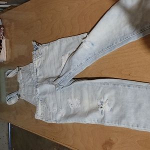 Womens jean overalls